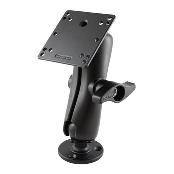 RAM® Double Ball Mount with 100x100mm VESA Plate and Large Knob - Medium