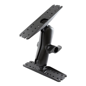 RAM® Double Ball Mount with Two Large Marine Electronic Plates