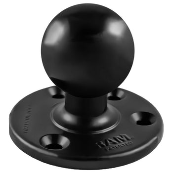 RAM® Large Round Plate with Ball & Steel Reinforced Bolt - D Size