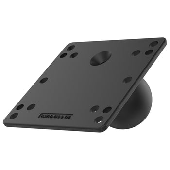 RAM® 100x100mm VESA Plate with Ball - D Size No Spacers