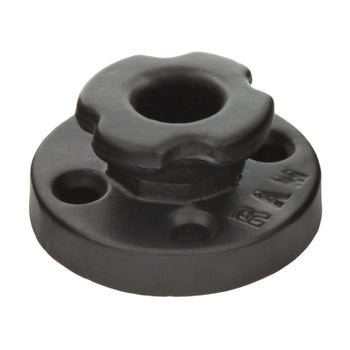 RAM® Round Base Adapter with Large Aluminum Octagon Button