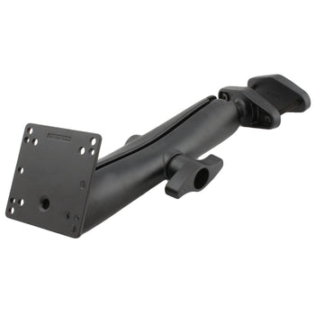RAM® 4" Square Post Clamp Mount with 100x100mm VESA Plate