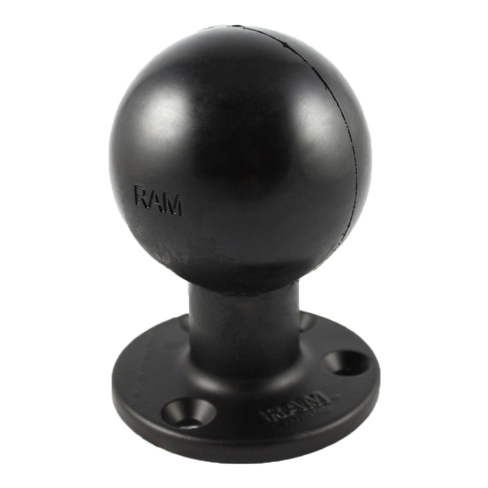 RAM® Large Round Plate with Ball - E Size – RAM Mounts