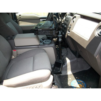 RAM® No-Drill™ Laptop Mount for '04-14 Ford F-150 + More