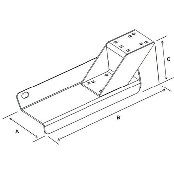 RAM® No-Drill™ Vehicle Base for '04-12 Chevy Colorado + More