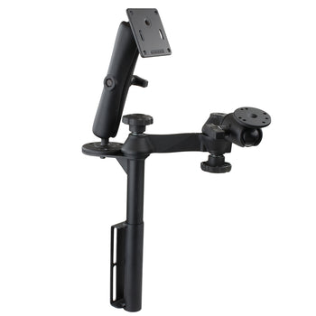 RAM® Vertial Drill-Down Mount with Swing Arms and Double Ball Mount