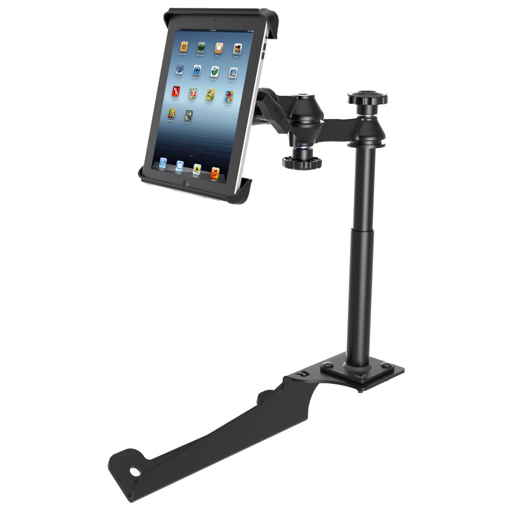 RAM® No-Drill™ iPad 1-4 Mount for '99-16 Ford F-250 F750 More