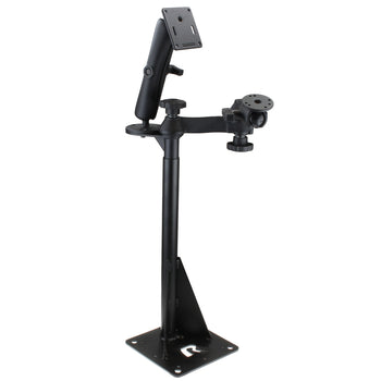 RAM® Universal Drill-Down Mount with Swing Arms and Double Ball Mounts