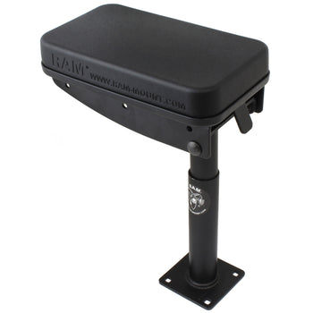 RAM® Tough-Box™ Console Telescoping Armrest with 7" Lower Pole