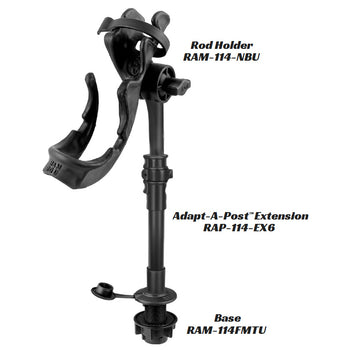 RAM® Adapt-A-Post™ 9" Extension Pole