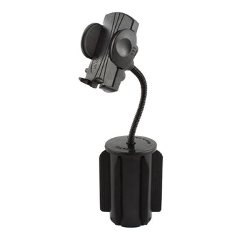 RAM-A-CAN™ II Cup Holder Mount with Universal Phone Holder