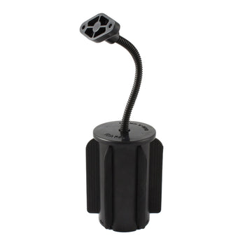 RAM-A-CAN™ II Cup Holder Mount with RAM® Flex-Arm™ and Diamond Plate
