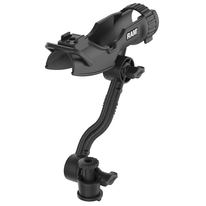 Ram Mounts - Ram Rod HD Fishing Rod Holder with Ram Track-Node Base - RAP-433-PA-411