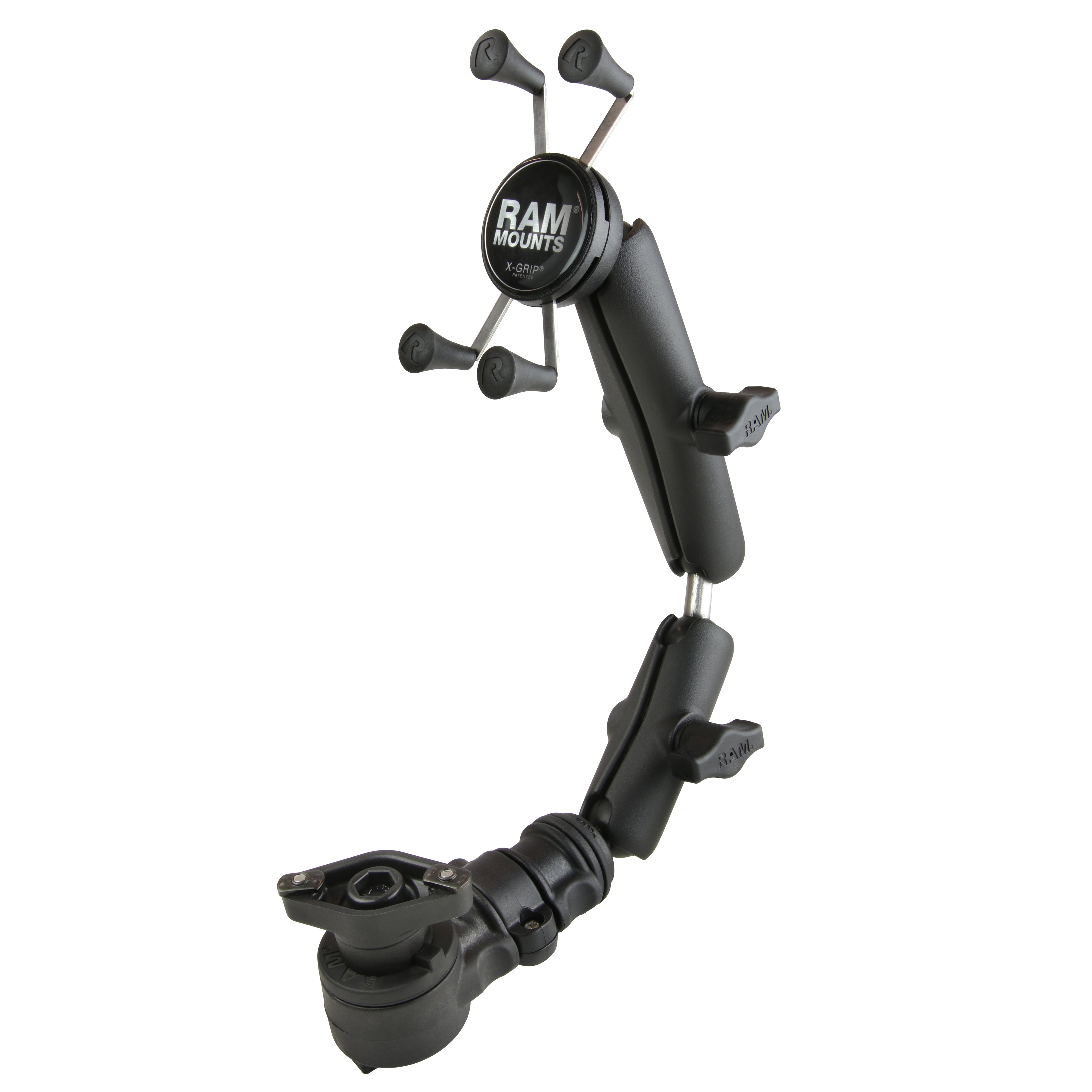 Ram Mounts - Ram Phone Mount for Wheelchair Armrests with Quick Release & Swivel - RAP-AAPR-WCT-419-UN7U