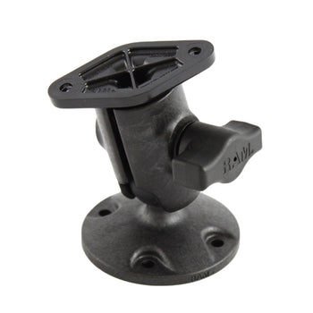 RAM® Composite Single Ball Mount with Round Plate