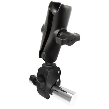 RAM® Tough-Claw™ Small Clamp Base with Double Socket Arm - Medium