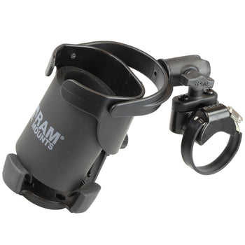 RAM® Level Cup™ XL 32oz Drink Holder with Large Strap Clamp Base