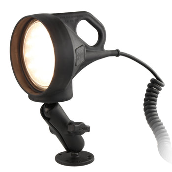 RAM® Drill-Down Mount with LED Spotlight