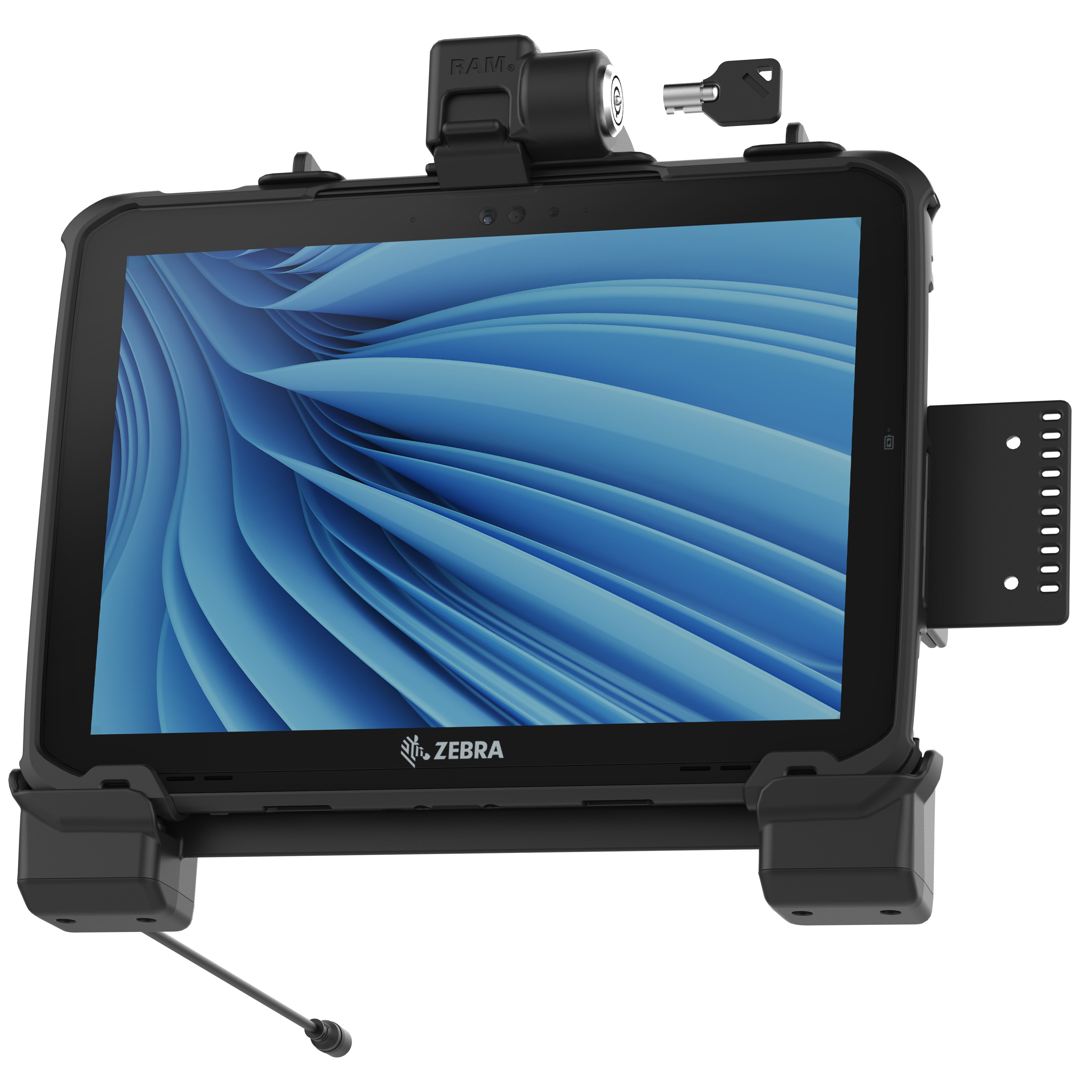 RAM® Powered Locking Dock for Zebra ET8x 2-in-1 Tablet – RAM Mounts