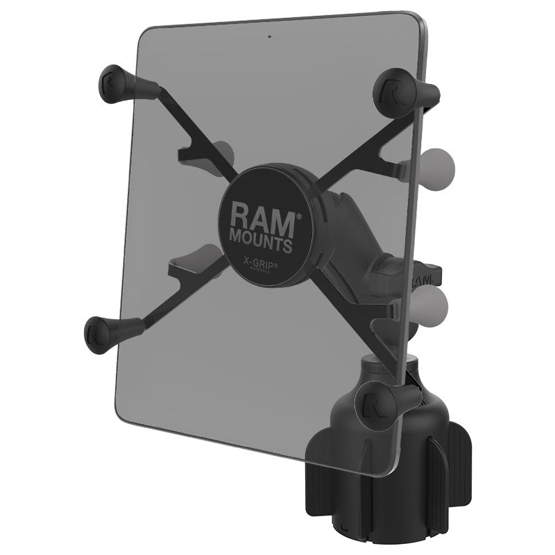 RAM® X-Grip® for 7-8 Tablets with RAM® Stubby™ Cup Holder Base
