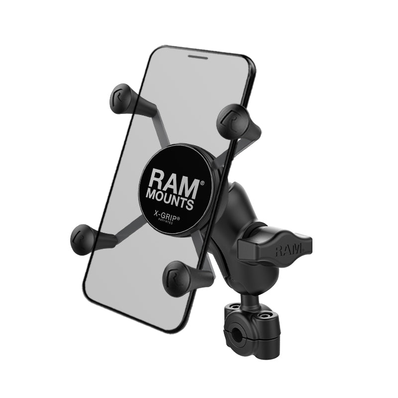 RAM MOUNT : X Grip (M) & Bar Mount Base (S) Set [RAM-B408-37-62-UN10U]