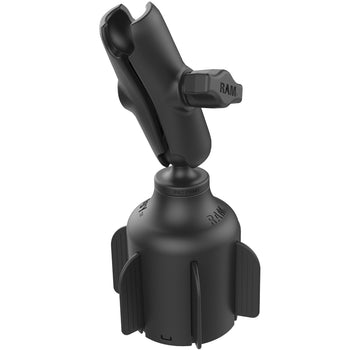 RAM® Stubby™ Cup Holder Mount with Double Socket Arm - Medium