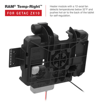 RAM® Form-Fit Powered Dock for Getac ZX10