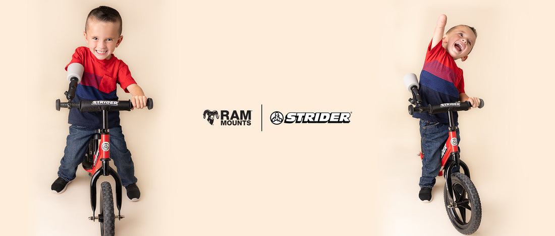 RAM® Mounts and Strider Bikes Partner for Strider Adaptive Program