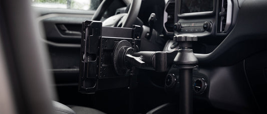 RAM® Roto-View™ paired with RAM® tablet iPad holder