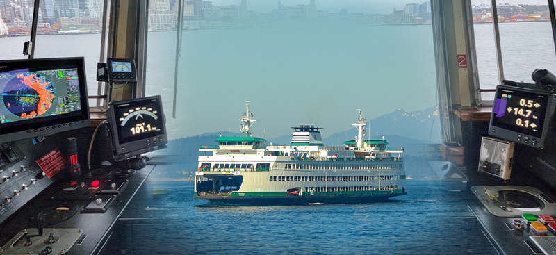 Furuno and WSDOT Improve Navigation Across Washington State Ferries with RAM® Mounts