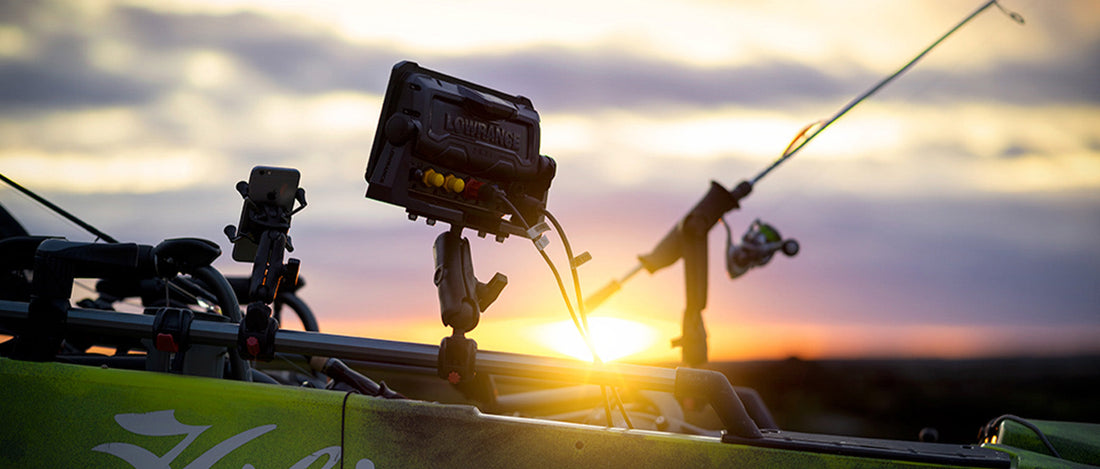 Spring into Action with RAM® Fishfinder Mounting Solutions