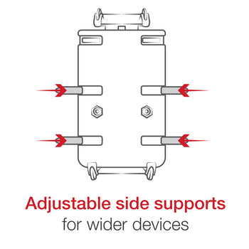 RAM® Quick-Grip™ XL Phone Mount with Vibe-Safe™ & Fork Stem Base - Short