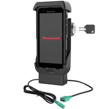 RAM® Locking Powered Dock + USB-A for Honeywell CT40/45/47