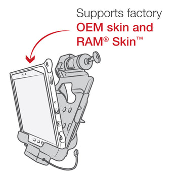 RAM® Key-Locking Power + Data Dock for Tab Active4 Pro & Tab Active Pro