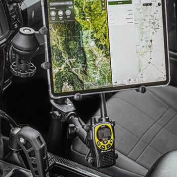 RAM<sup>®</sup> X-Grip<sup>®</sup> Phone Mount with RAM<sup>®</sup> Tough-Claw<sup>™</sup> Small Clamp Base - Medium
