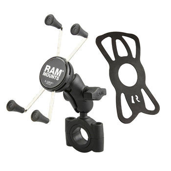 RAM<sup>®</sup> X-Grip<sup>®</sup> Large Phone Mount with Torque<sup>™</sup> Large Rail Base - Short Arm