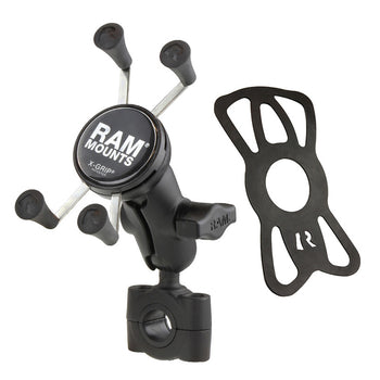RAM<sup>®</sup> X-Grip<sup>®</sup> Phone Mount with RAM<sup>®</sup> Torque<sup>™</sup> Medium Rail Base - Short