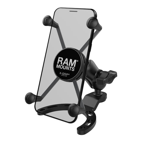 RAM<sup>®</sup> X-Grip<sup>®</sup> Large Phone Mount with Small Gas Tank Base