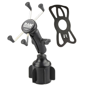 RAM<sup>®</sup> X-Grip<sup>®</sup> Large Phone Mount with RAM<sup>®</sup> Stubby<sup>™</sup> Cup Holder Base