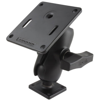 RAM® Double Ball Mount with 75x75mm VESA Plate and AMPS Plate
