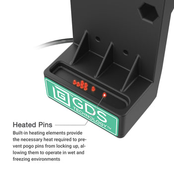 GDS® Uni-Conn™ Locking Spring Loaded Powered Dock - Heated Pins