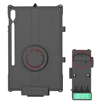 GDS® Uni-Conn™ Locking Spring Loaded Powered Dock - Heated Pins