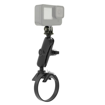 RAM® Strap Clamp Mount with Universal Action Camera Adapter