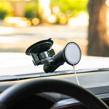 RAM® Twist-Lock™ Suction Cup Mount for Apple MagSafe