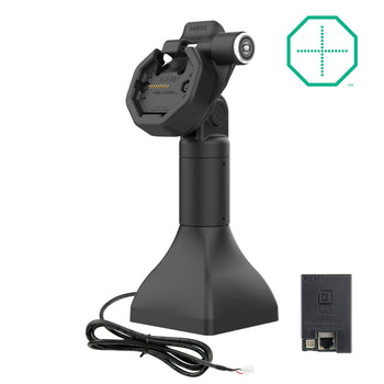 RAM-GDS-DOCKLR-D11-7-U3E:RAM-GDS-DOCKLR-D11-7-U3E_1:GDS Uni-Conn<sup>™</sup> Powered 7" Locking Pedestal Dock with PoE