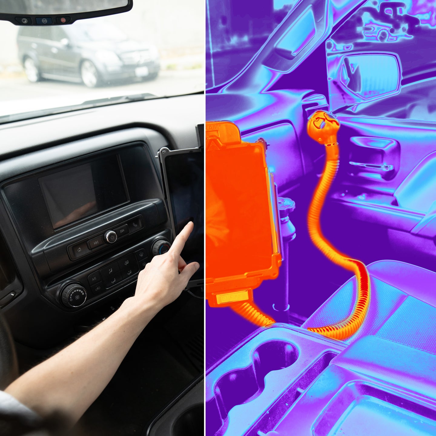 RAM® VentTemp™ with Back Dock Connection for Rectangular Vents RAM