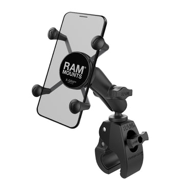 RAM® X-Grip® Phone Mount with RAM® Tough-Claw™ Small Clamp Base - Medium