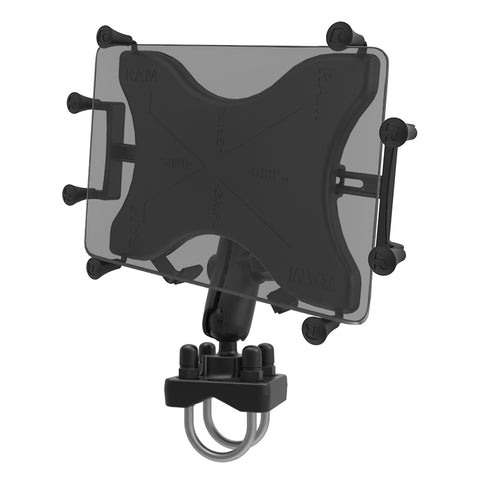 RAM® X-Grip® Mount with Double U-Bolt Base for 9