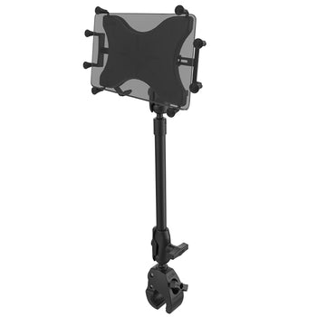 RAM® X-Grip® with RAM® Tough-Claw™ 9" Pipe Mount for 9"-11" Tablets