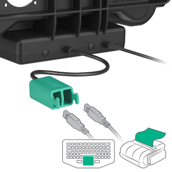 RAM® Locking Power + Dual USB Dock for Honeywell ScanPal EDA10A